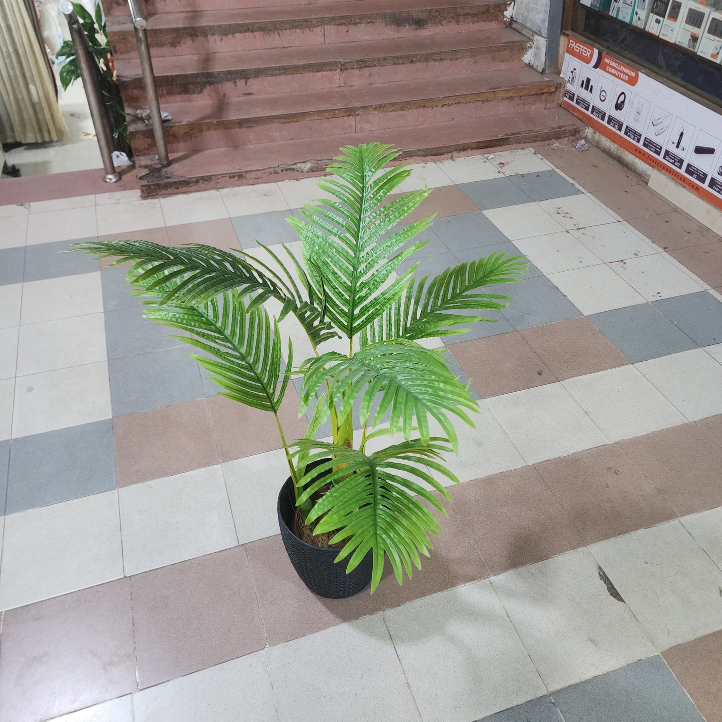 Artificial Bottle Palm Plant