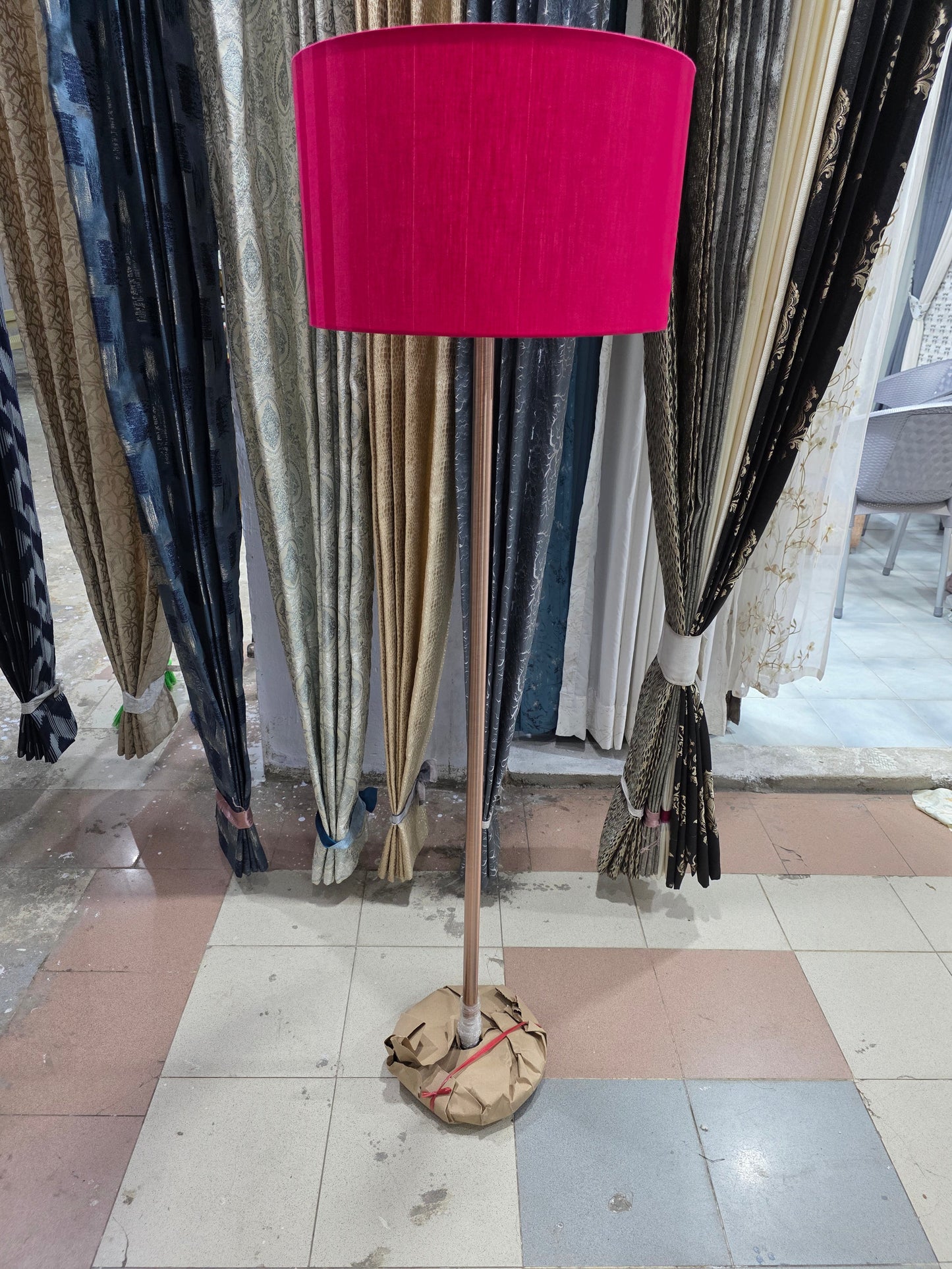 Simple Rod Copper Lamp