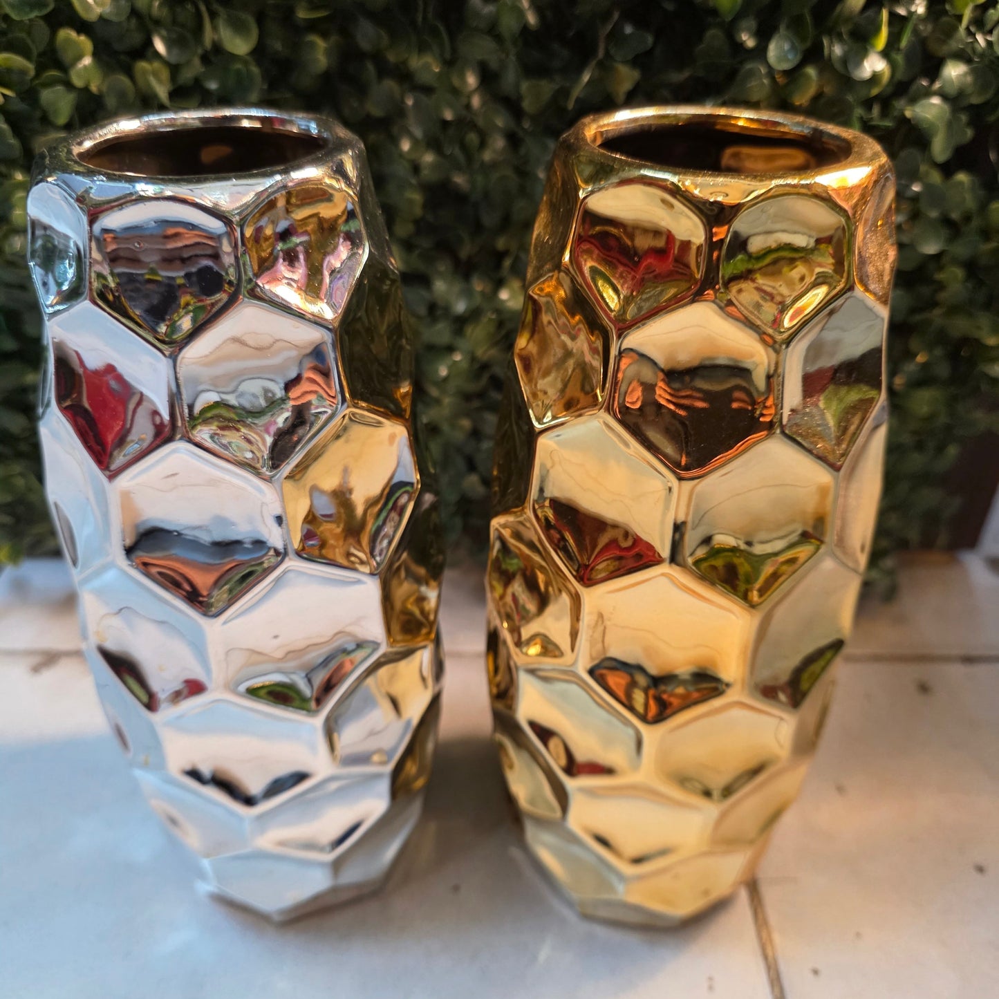 Diomond cut vase