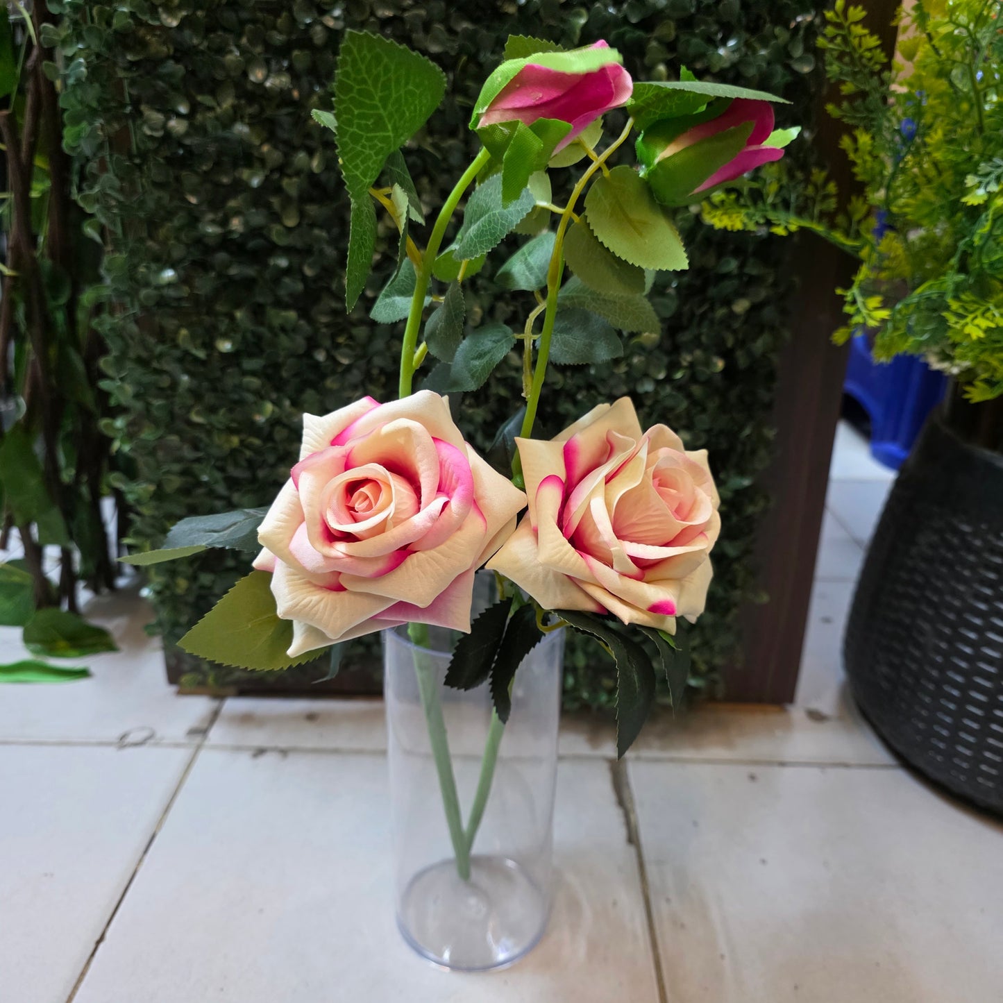 Velvet Single Rose Stick