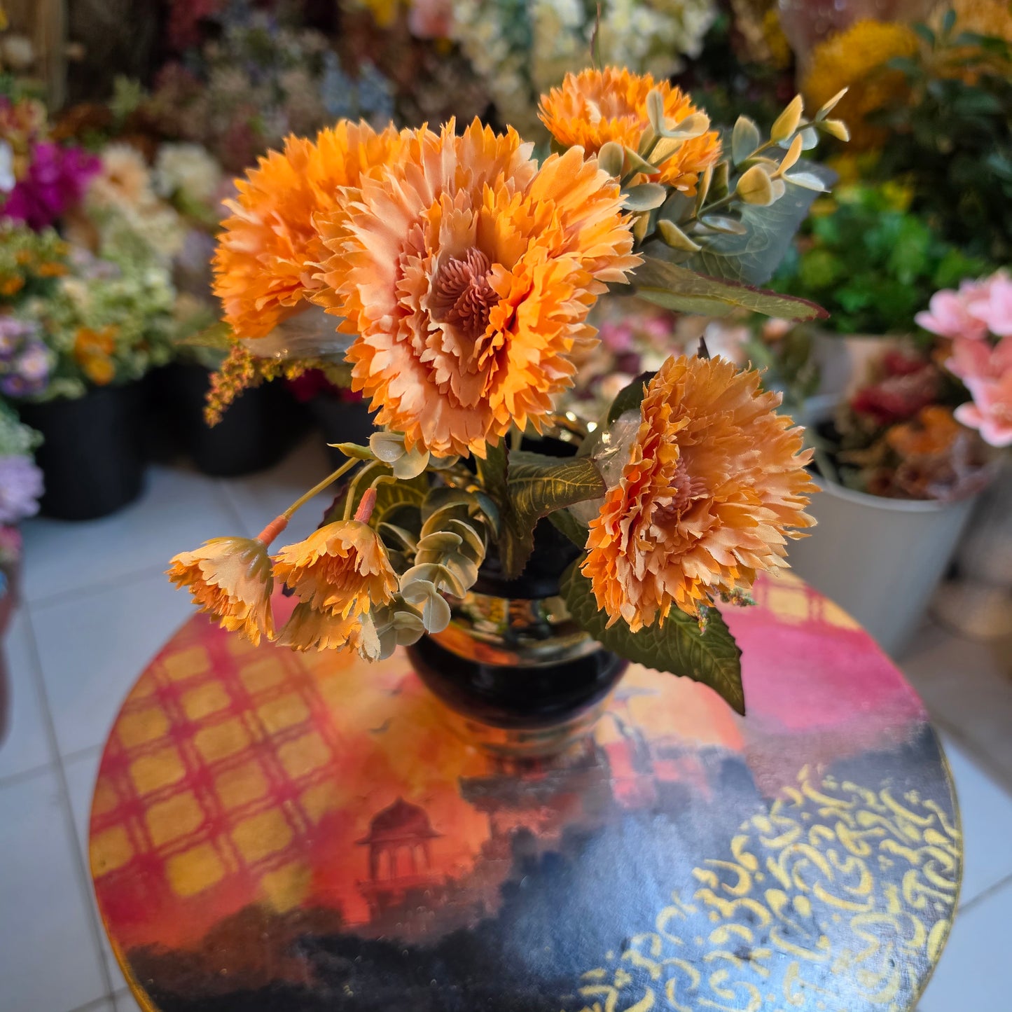 Premium Artificial Spider Daisy Bunch