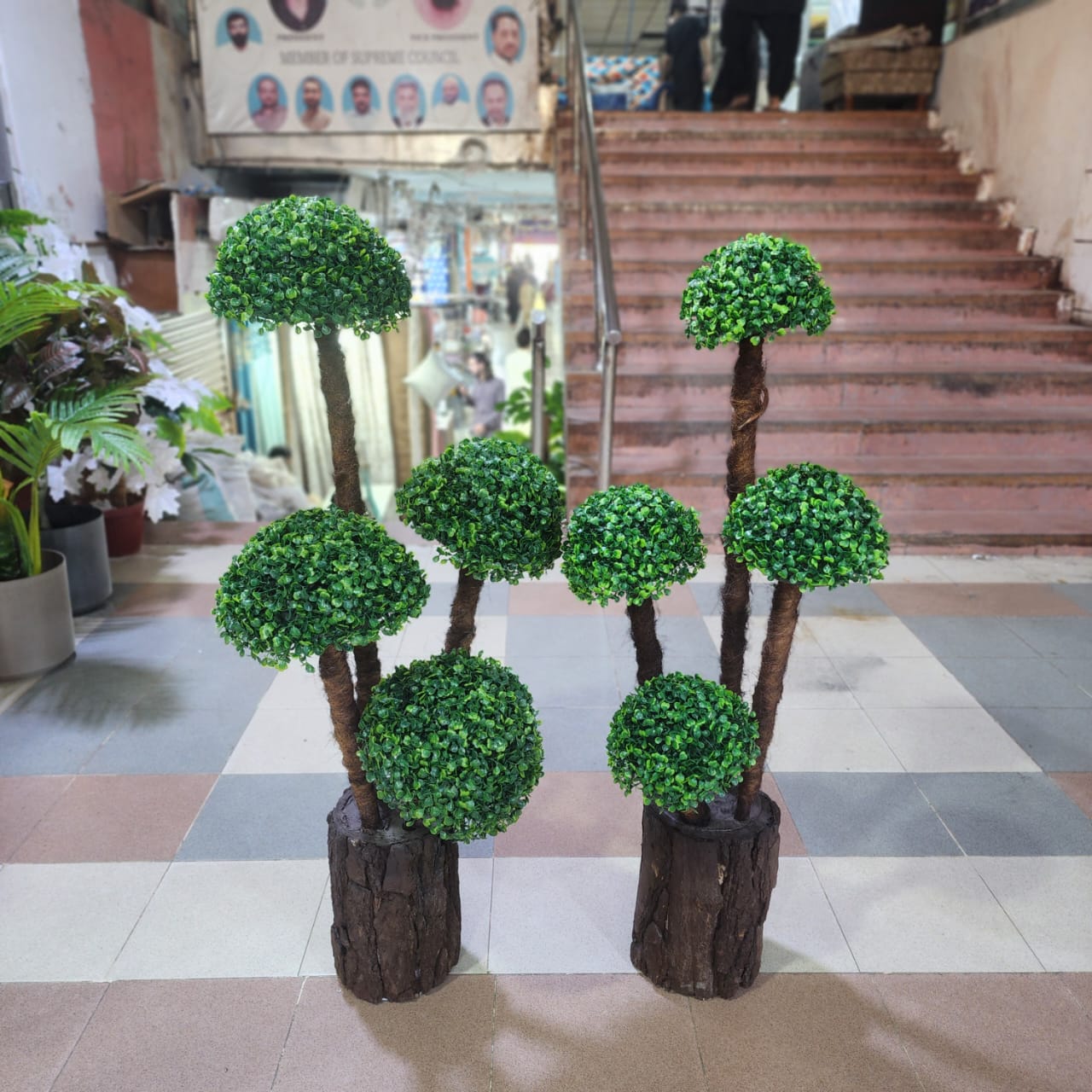 Mushroom Topiary Plant (4-in-1)