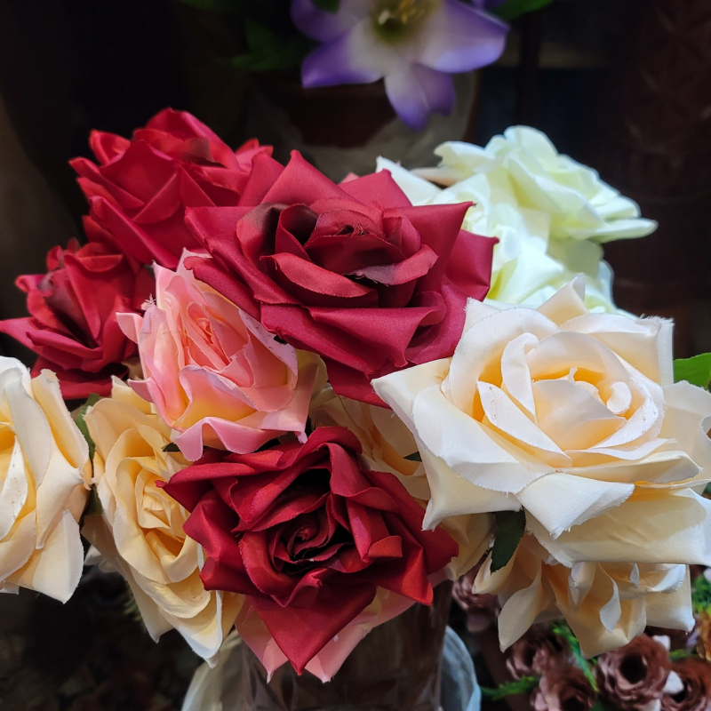 Silk Rose Stick