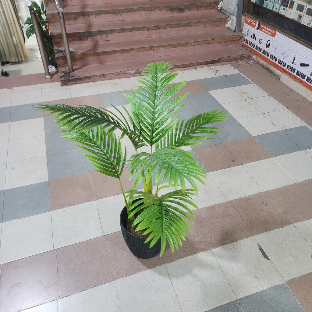 Artificial Bottle Palm Plant – alternate product view 2