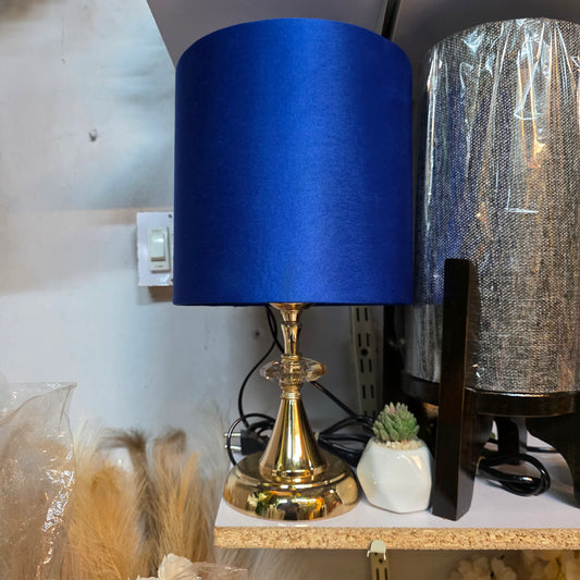 Golden Table Lamp Pair