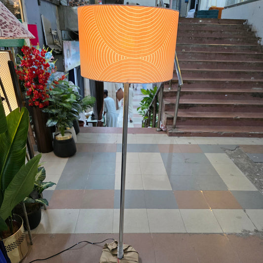 Simple Rod Silver Lamp