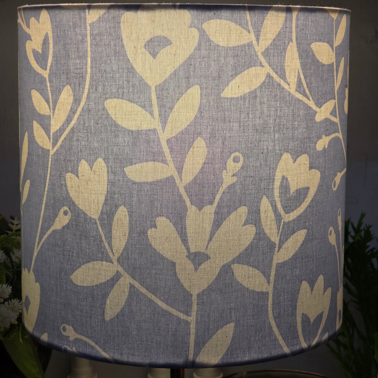 Wooden Table Lamp Pair