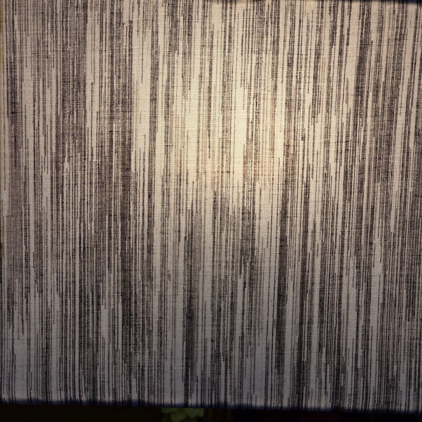 Silver Simple Rod Lamp Pair