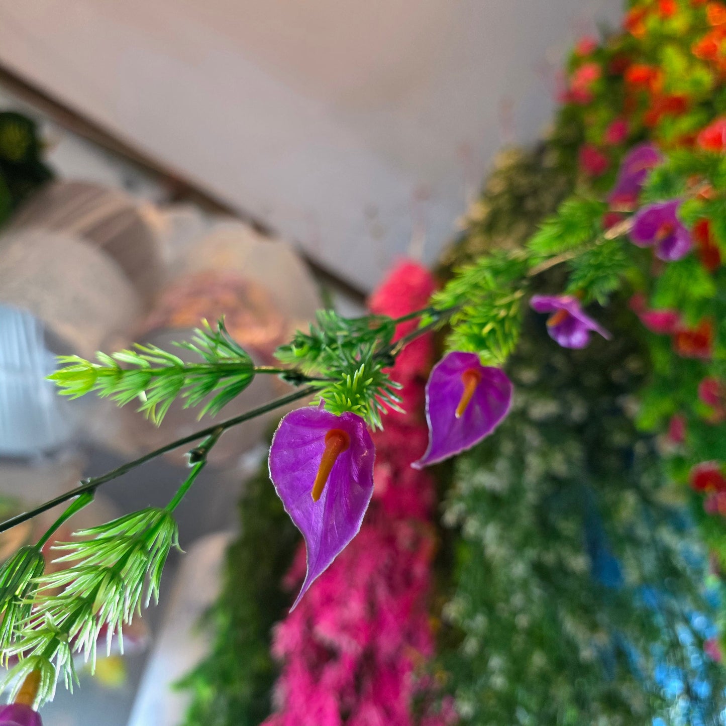 6ft Cascading Artificial Flower Vine