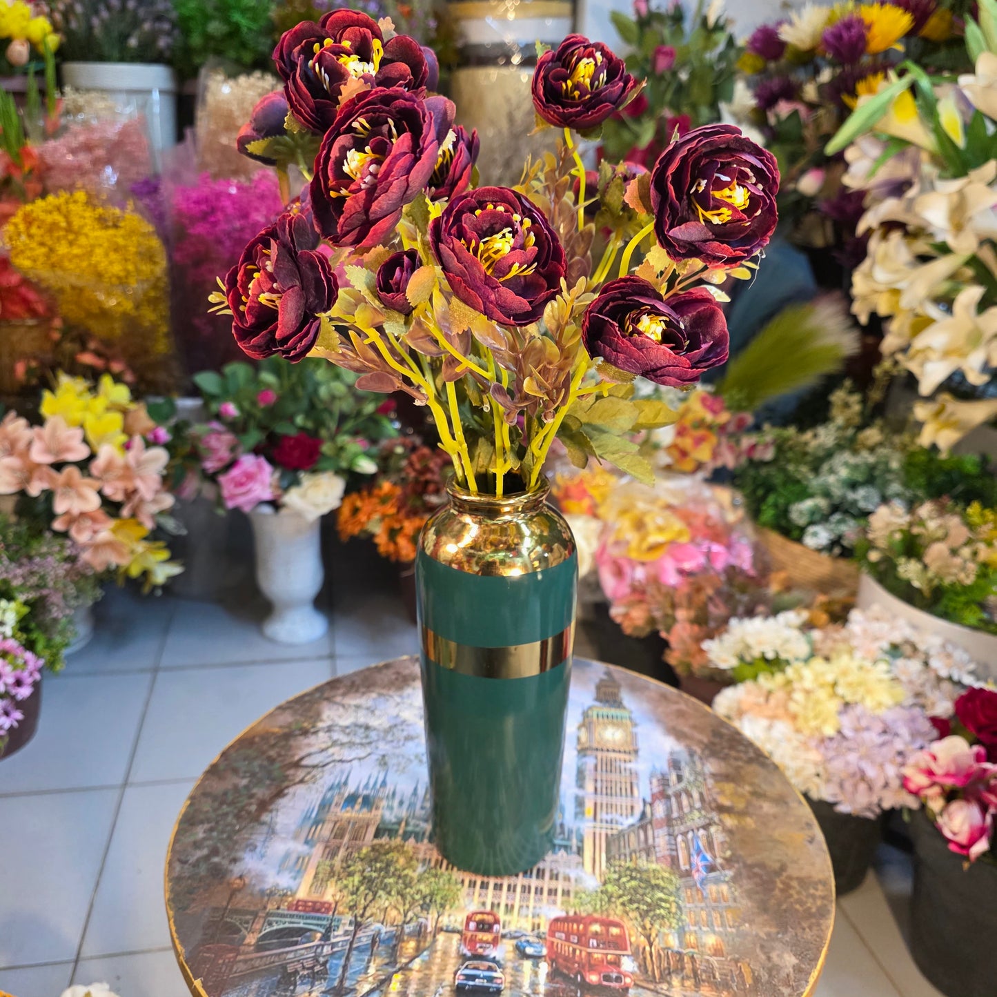 Camellia Flower Bunch