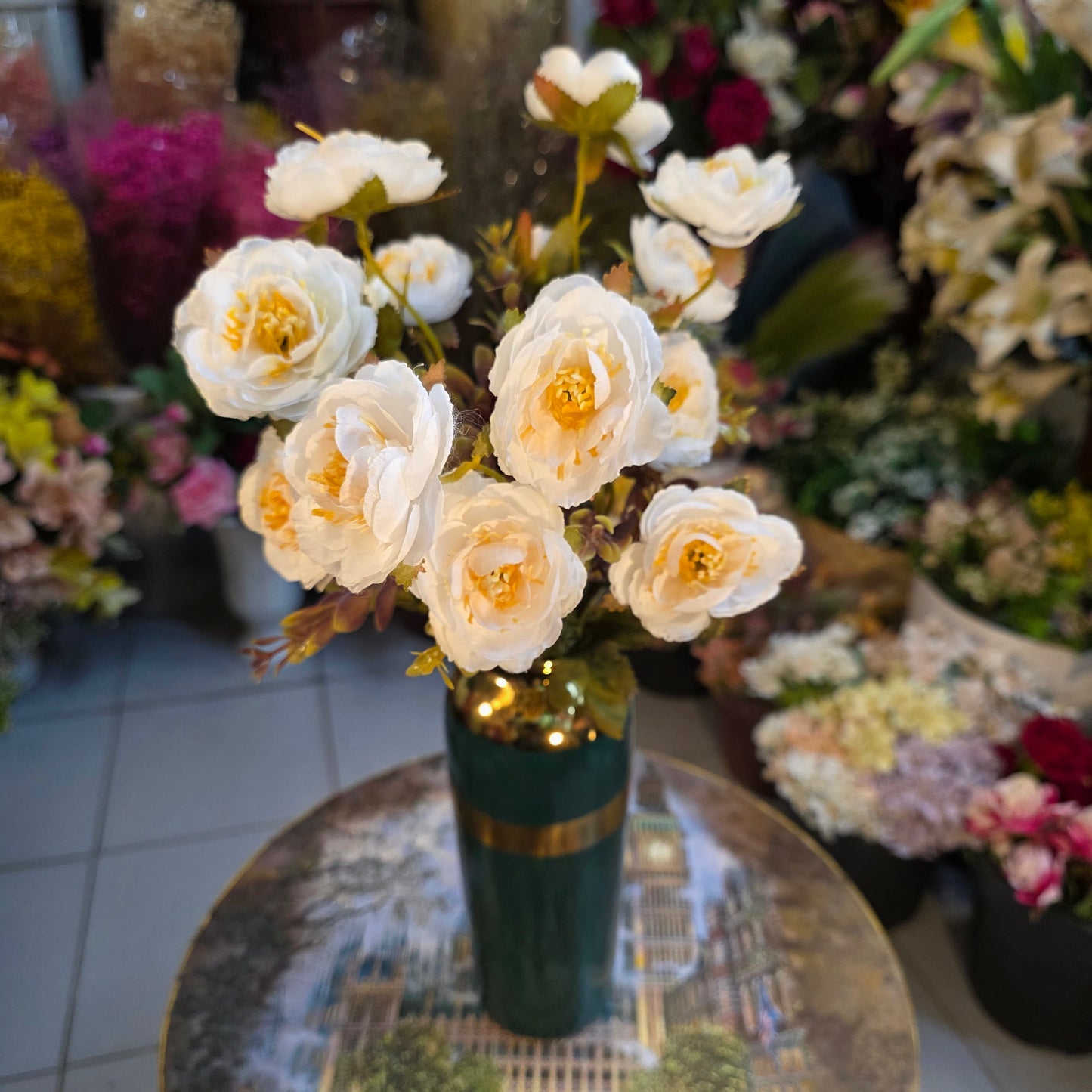 Camellia Flower Bunch