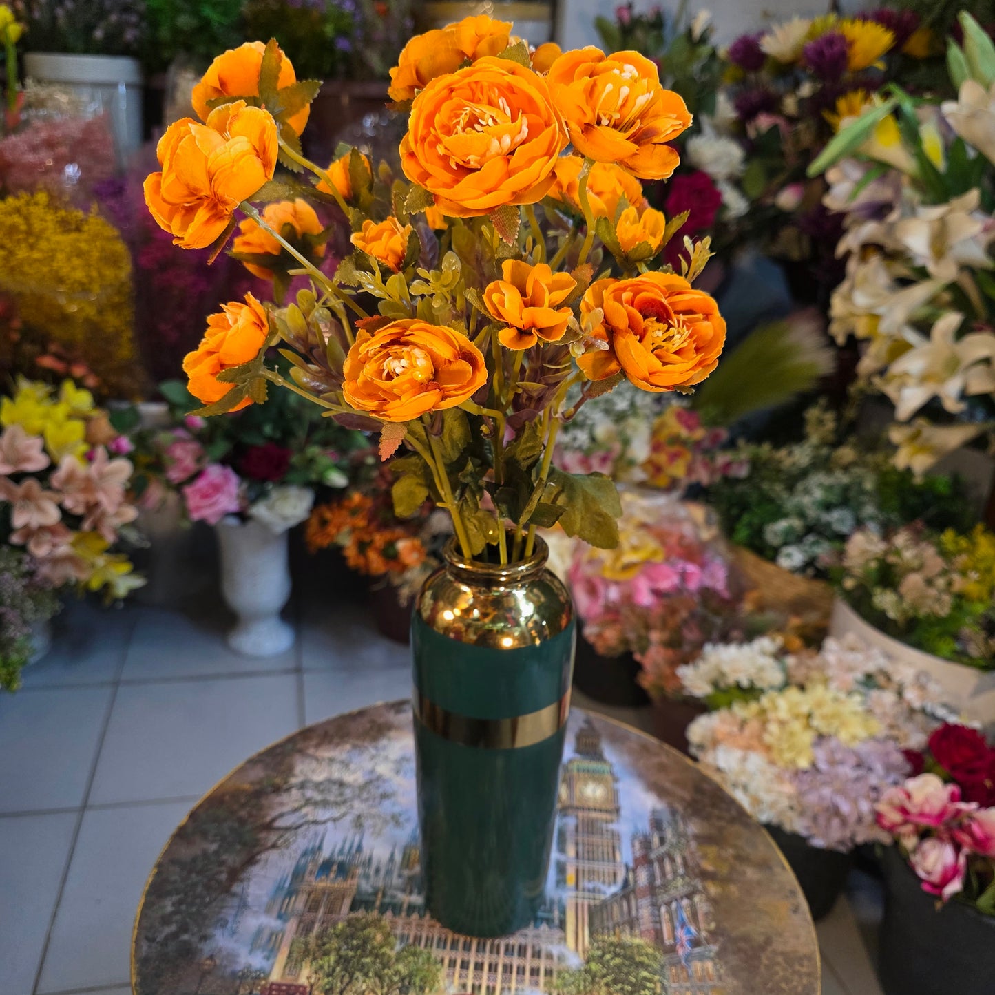 Camellia Flower Bunch