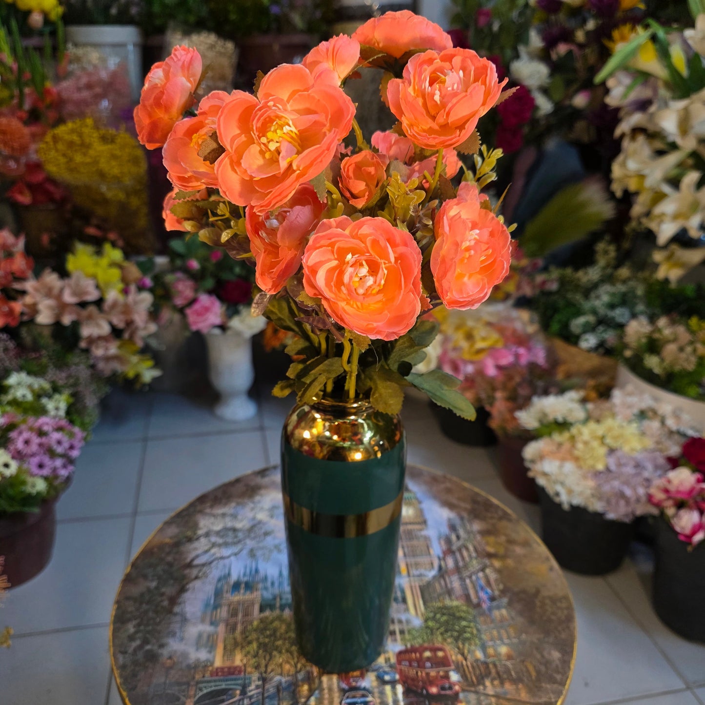 Camellia Flower Bunch