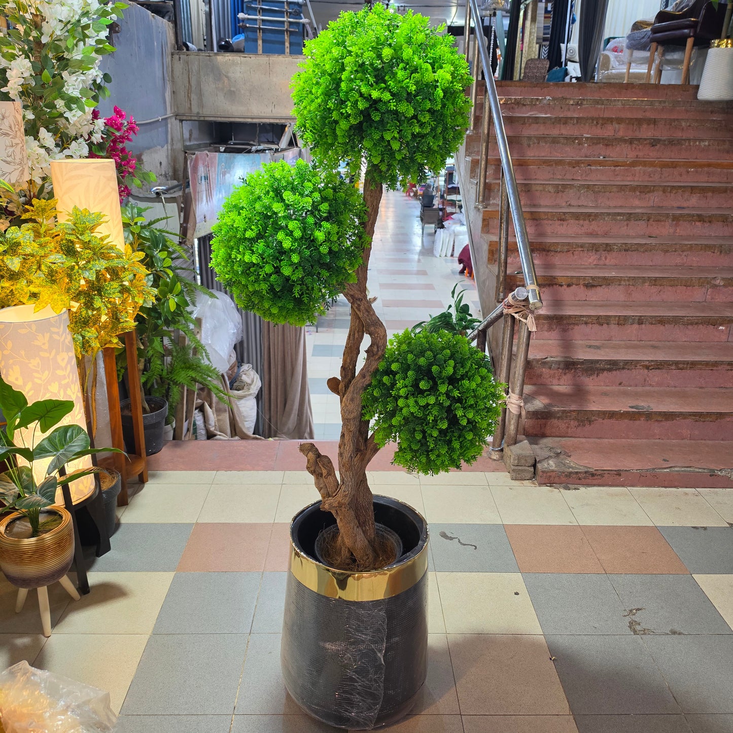 5ft Artificial Mushroom Plant