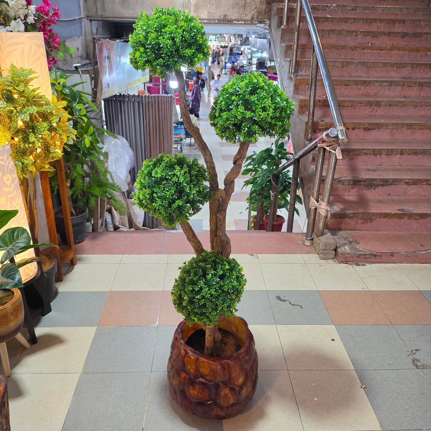 5ft Artificial Mushroom Plant