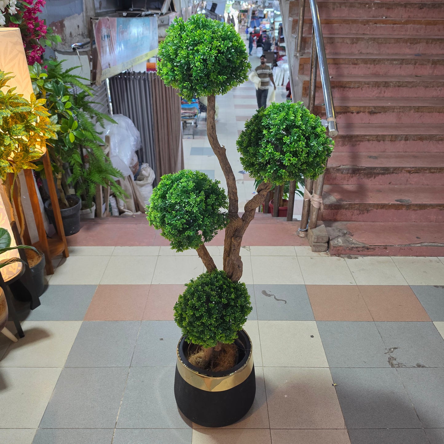 5ft Artificial Mushroom Plant