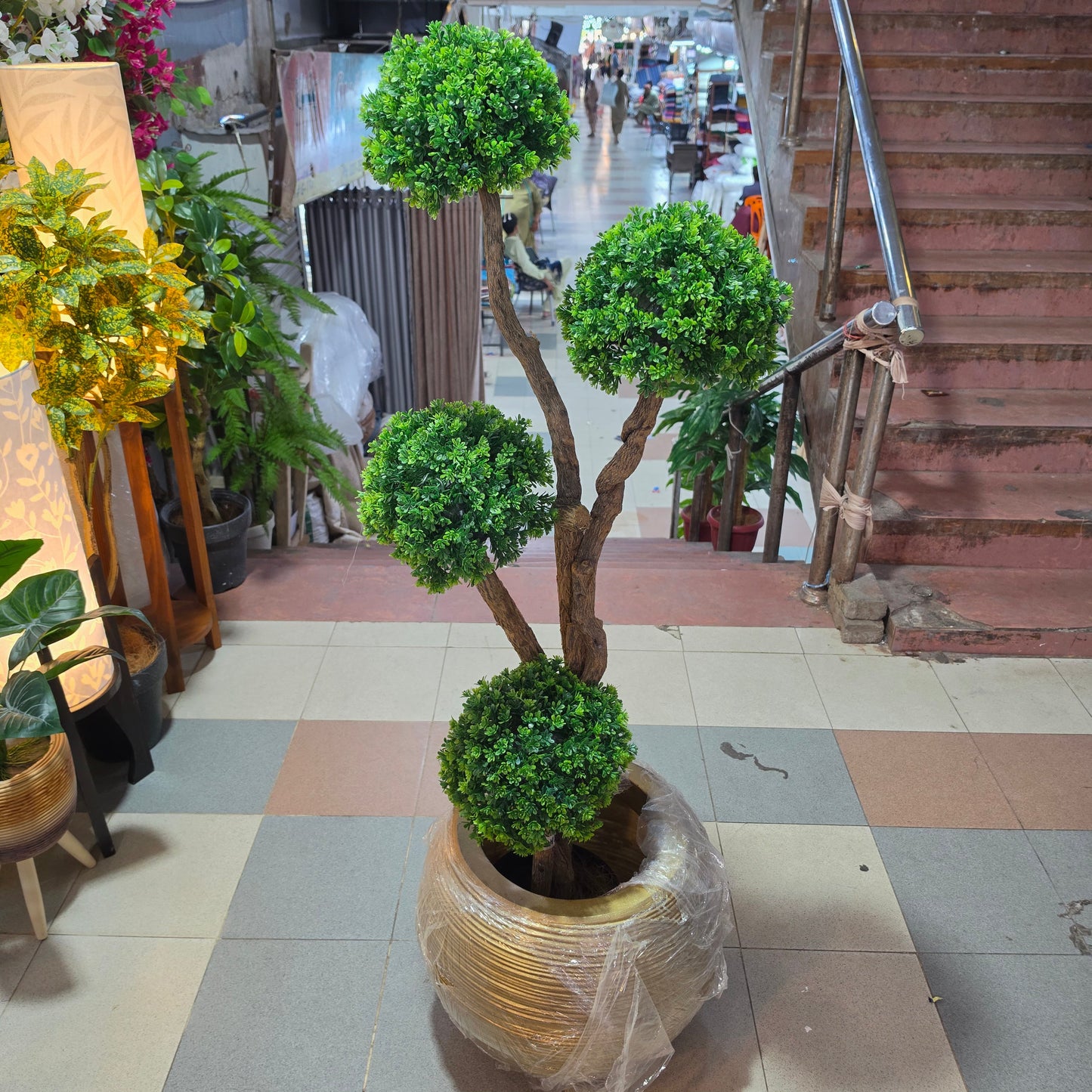 5ft Artificial Mushroom Plant