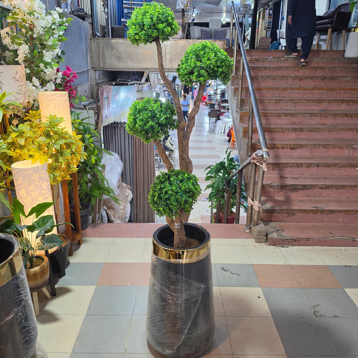 5ft Artificial Mushroom Plant