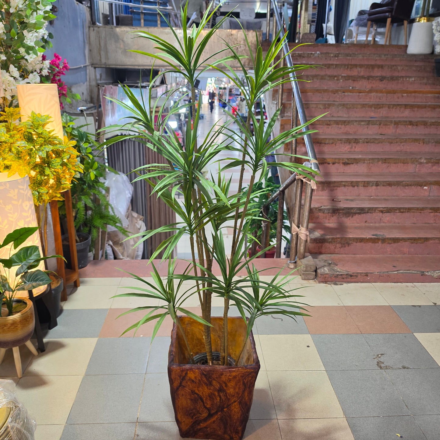 6ft Artificial Dracaena Plant
