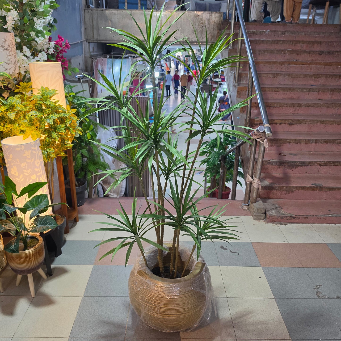 6ft Artificial Dracaena Plant
