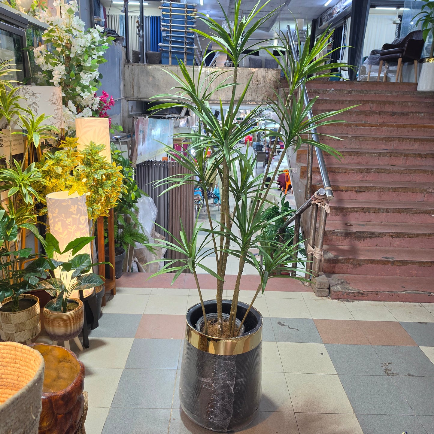 6ft Artificial Dracaena Plant