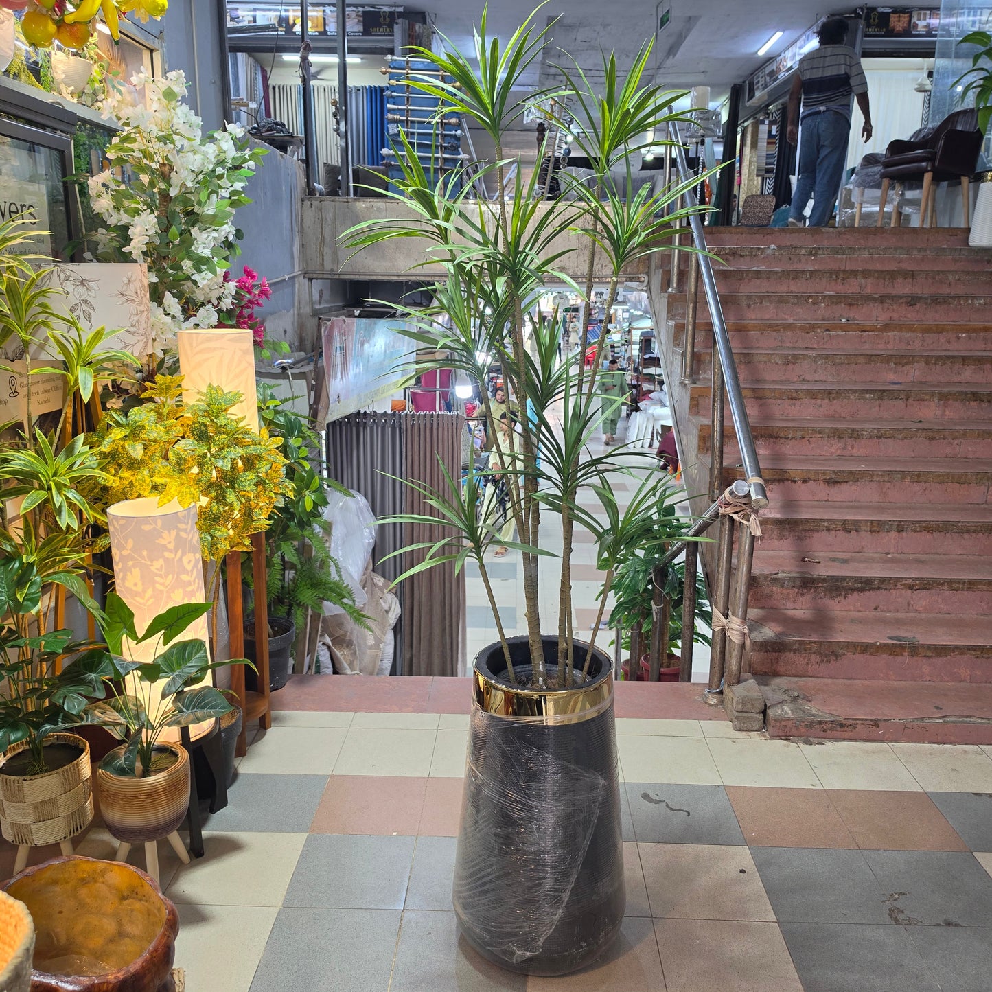 6ft Artificial Dracaena Plant