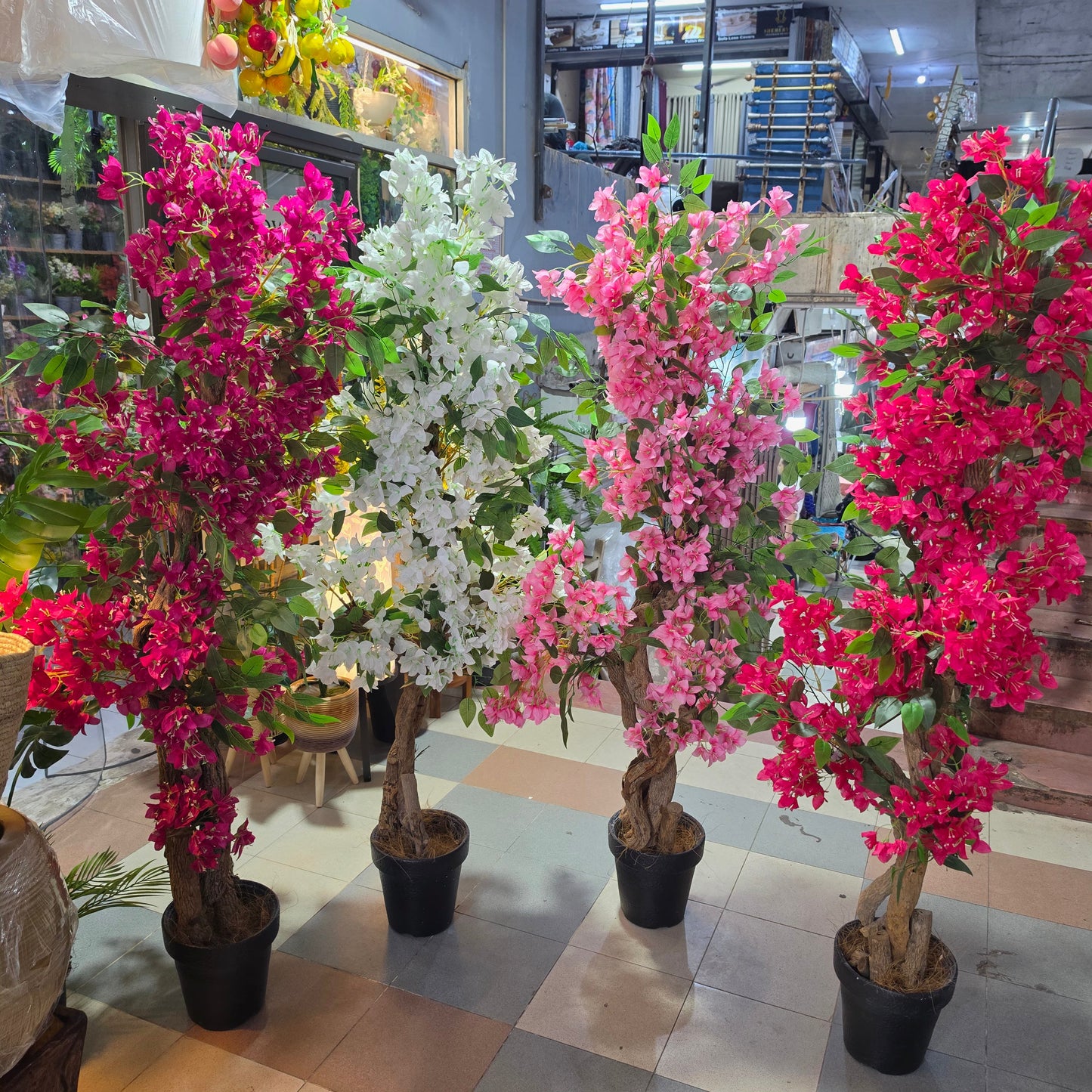 6ft Artificial Bougainvillea Tree