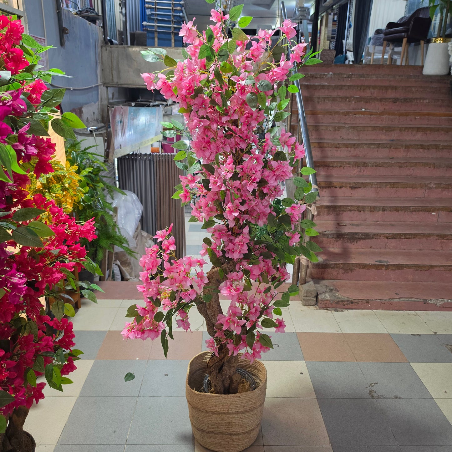 6ft Artificial Bougainvillea Tree
