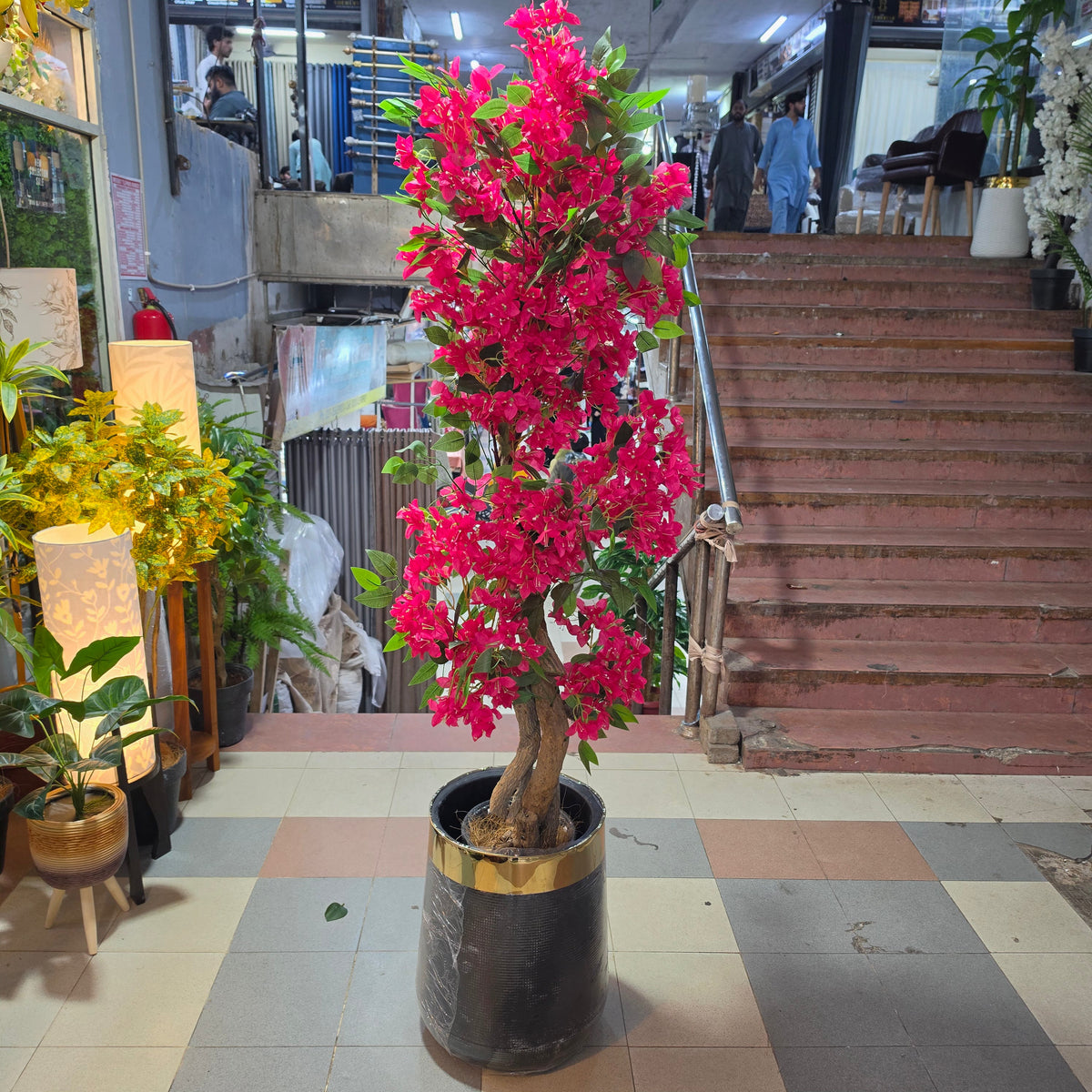 6ft Artificial Bougainvillea Tree