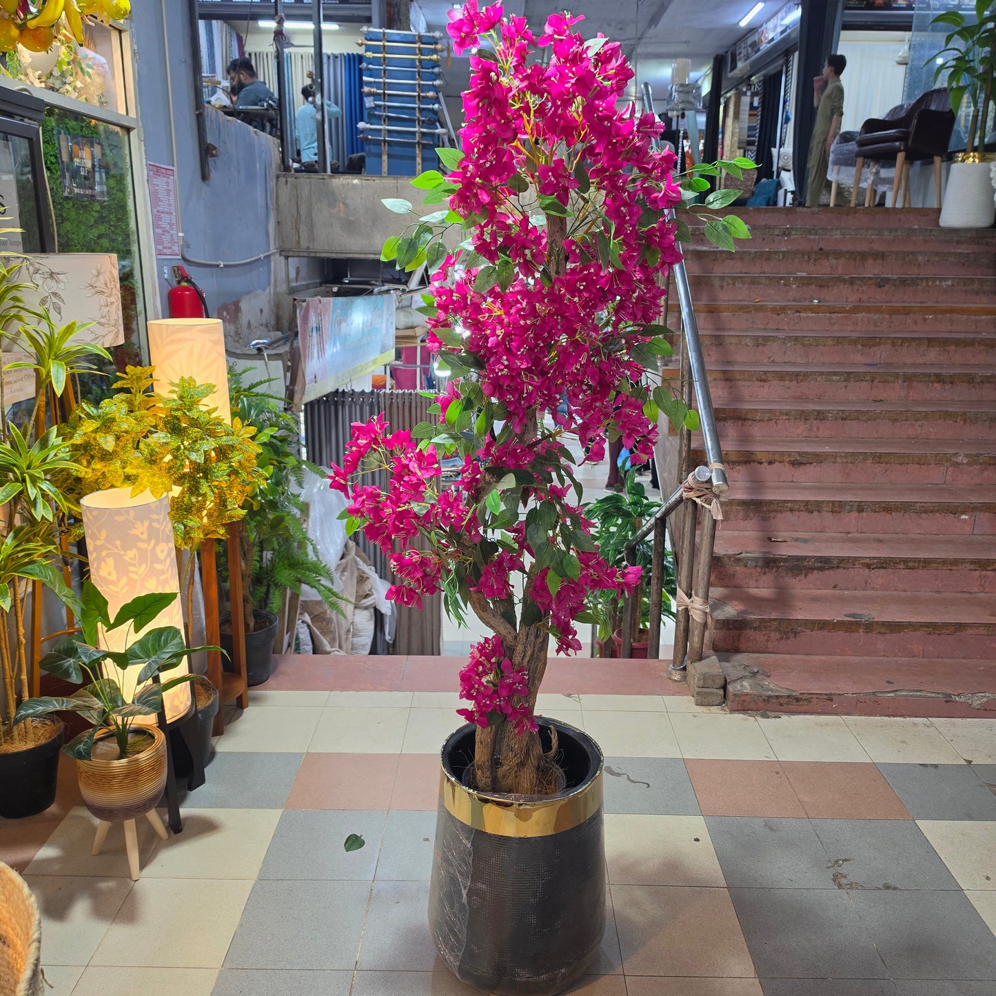 6ft Artificial Bougainvillea Tree