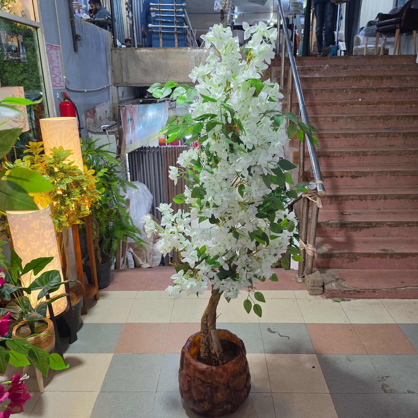 6ft Artificial Bougainvillea Tree