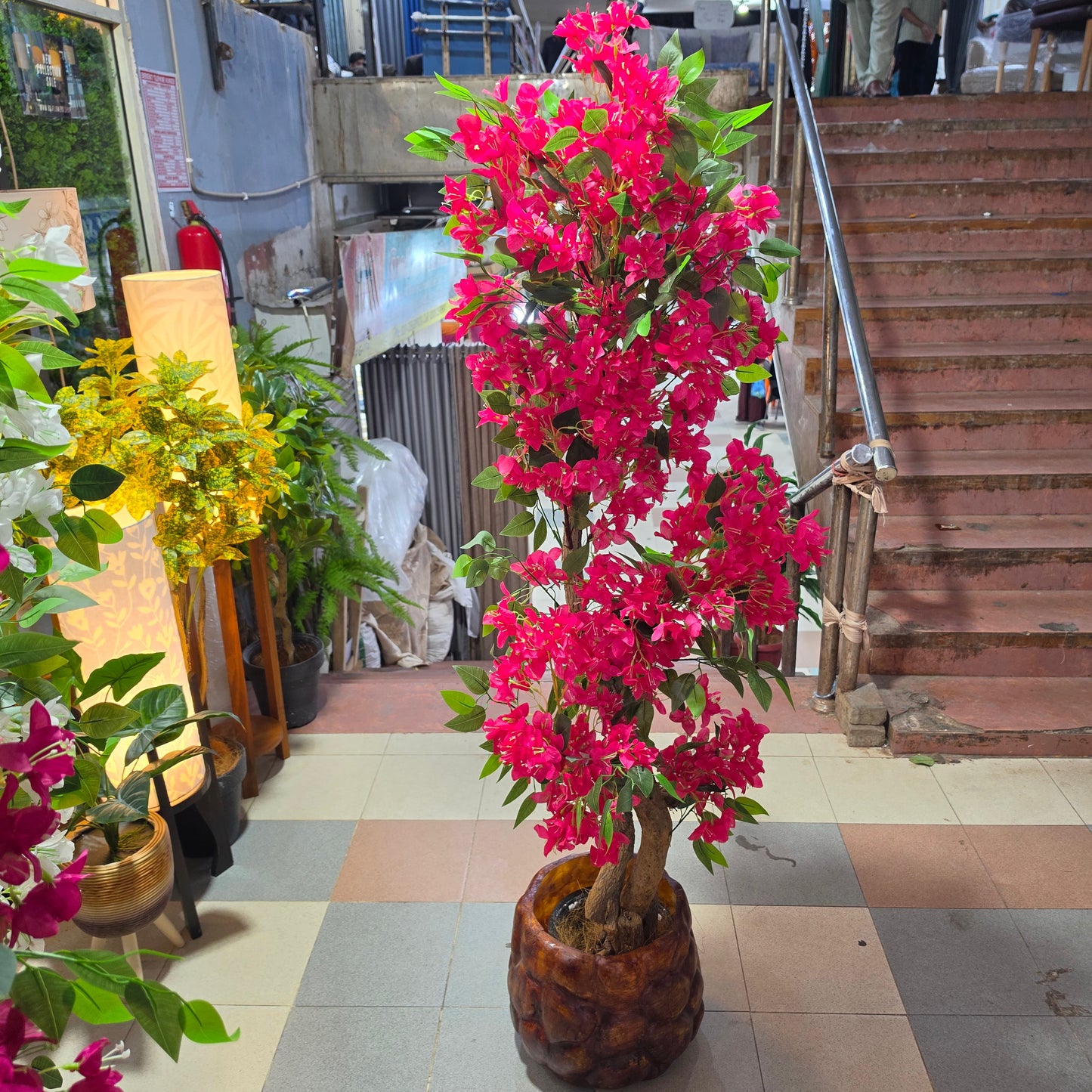 6ft Artificial Bougainvillea Tree