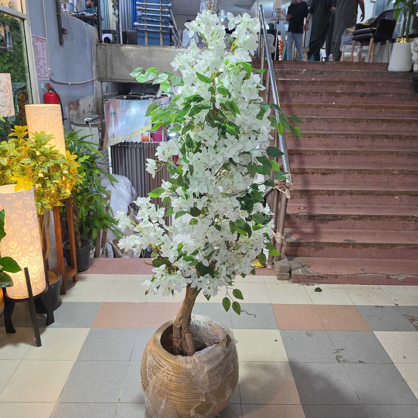 6ft Artificial Bougainvillea Tree