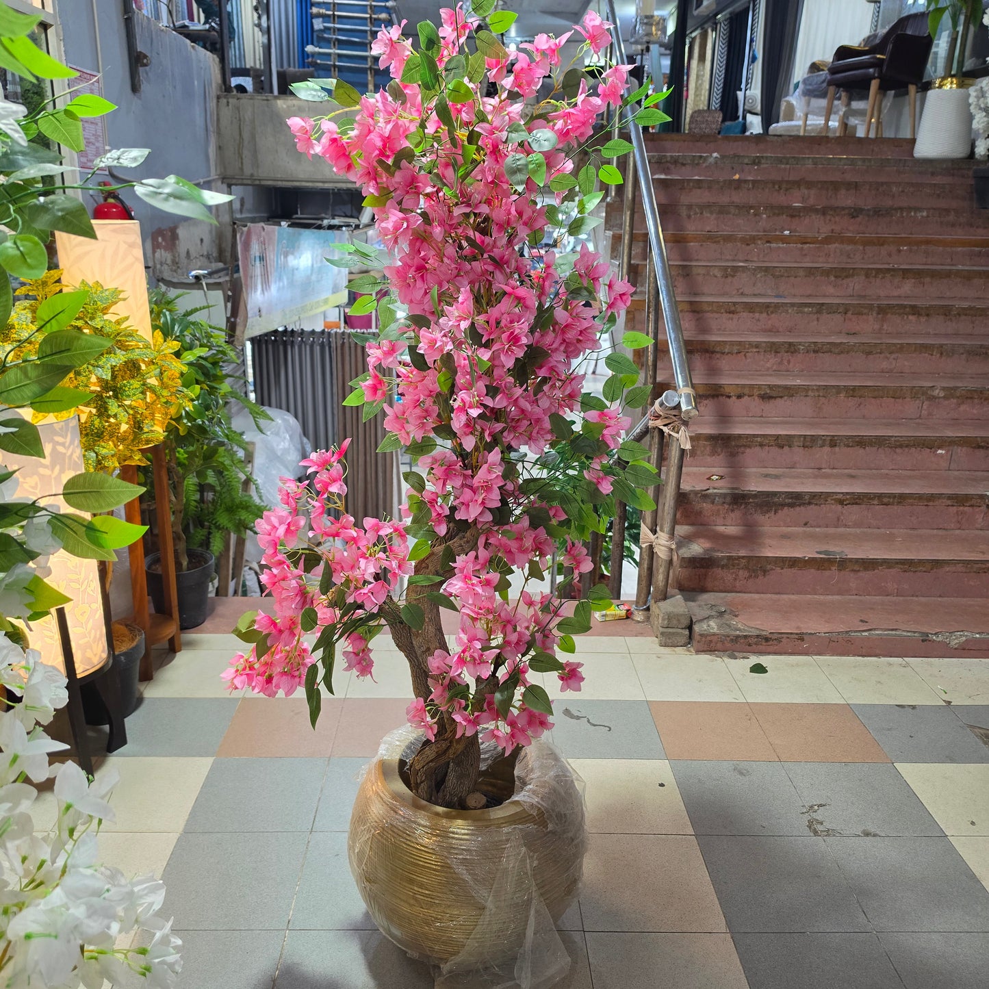 6ft Artificial Bougainvillea Tree