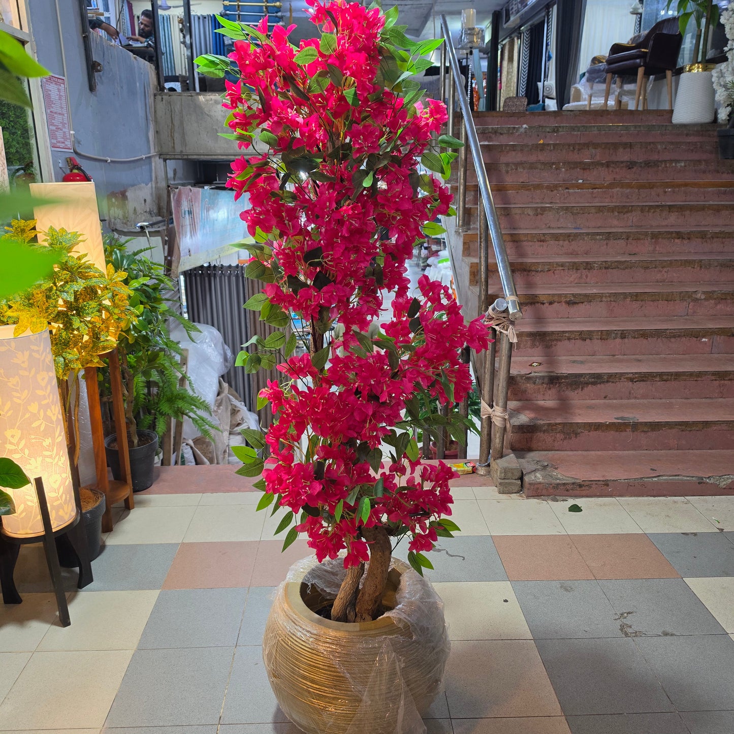6ft Artificial Bougainvillea Tree