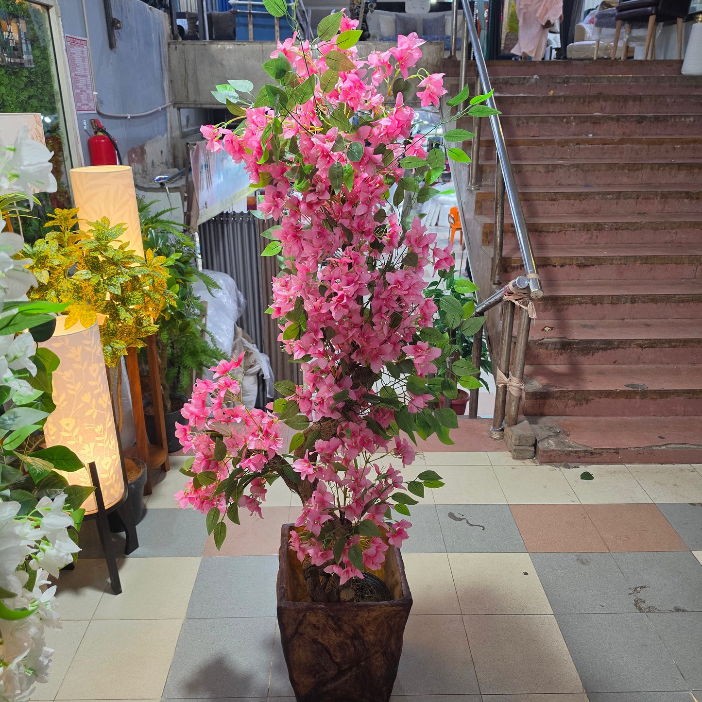6ft Artificial Bougainvillea Tree