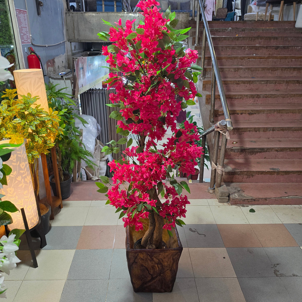 6ft Artificial Bougainvillea Tree