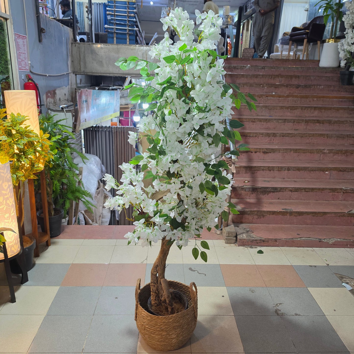 6ft Artificial Bougainvillea Tree