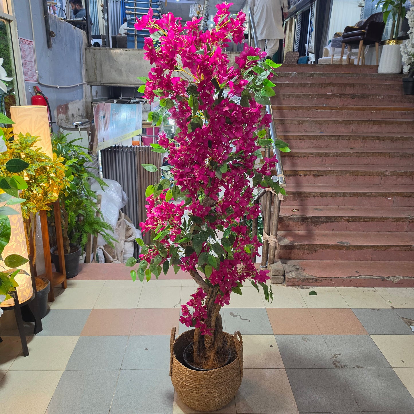 6ft Artificial Bougainvillea Tree