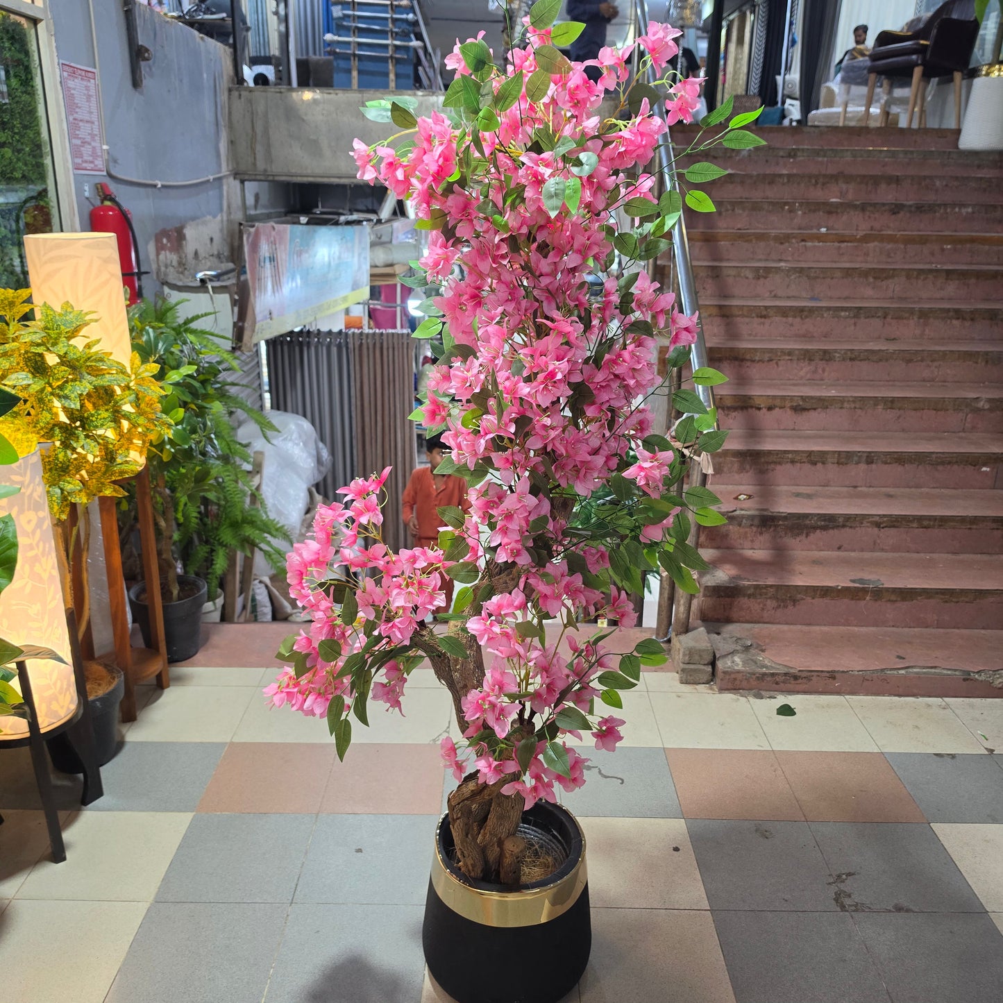 6ft Artificial Bougainvillea Tree