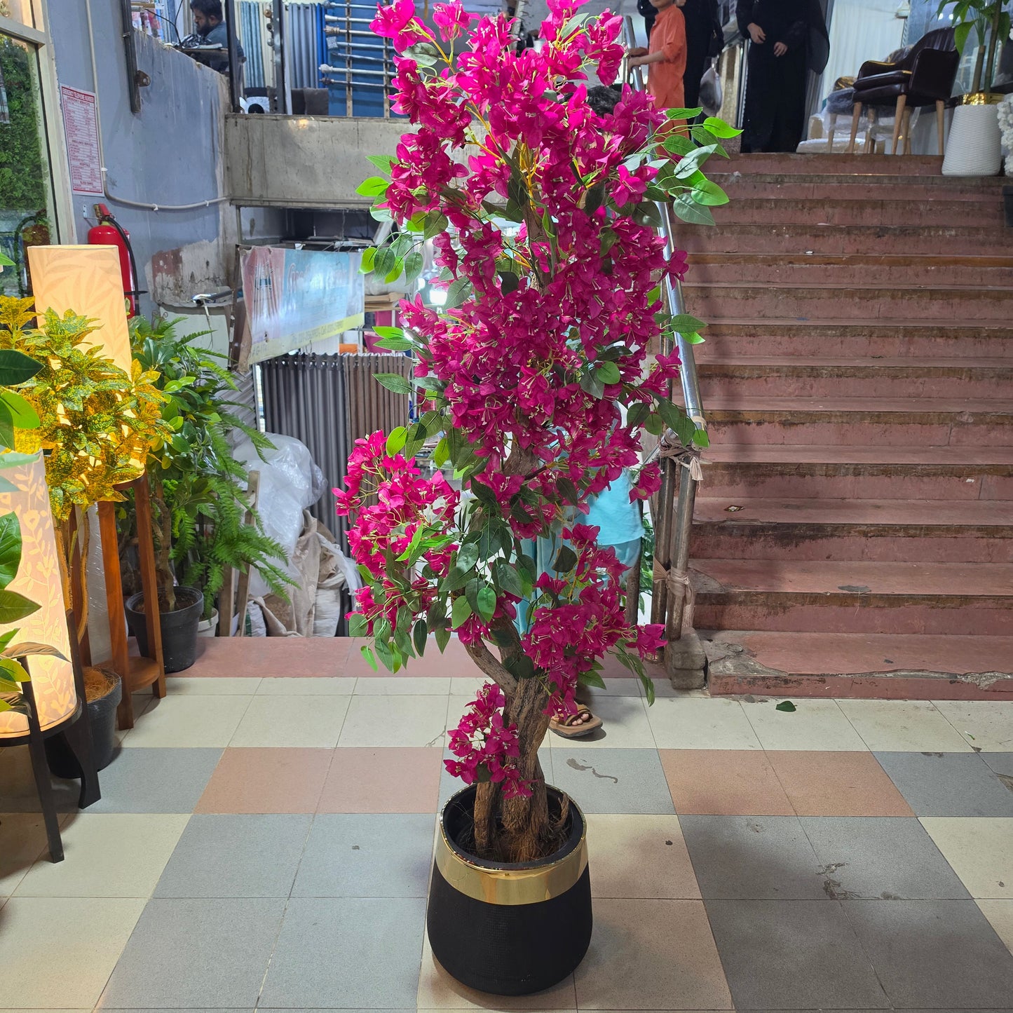 6ft Artificial Bougainvillea Tree