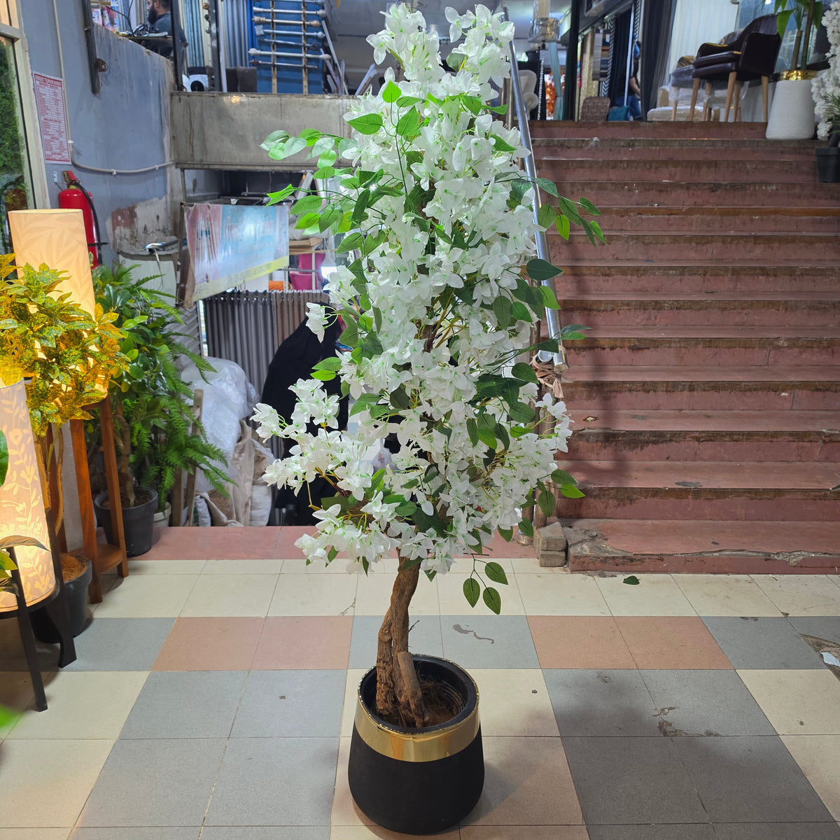 6ft Artificial Bougainvillea Tree