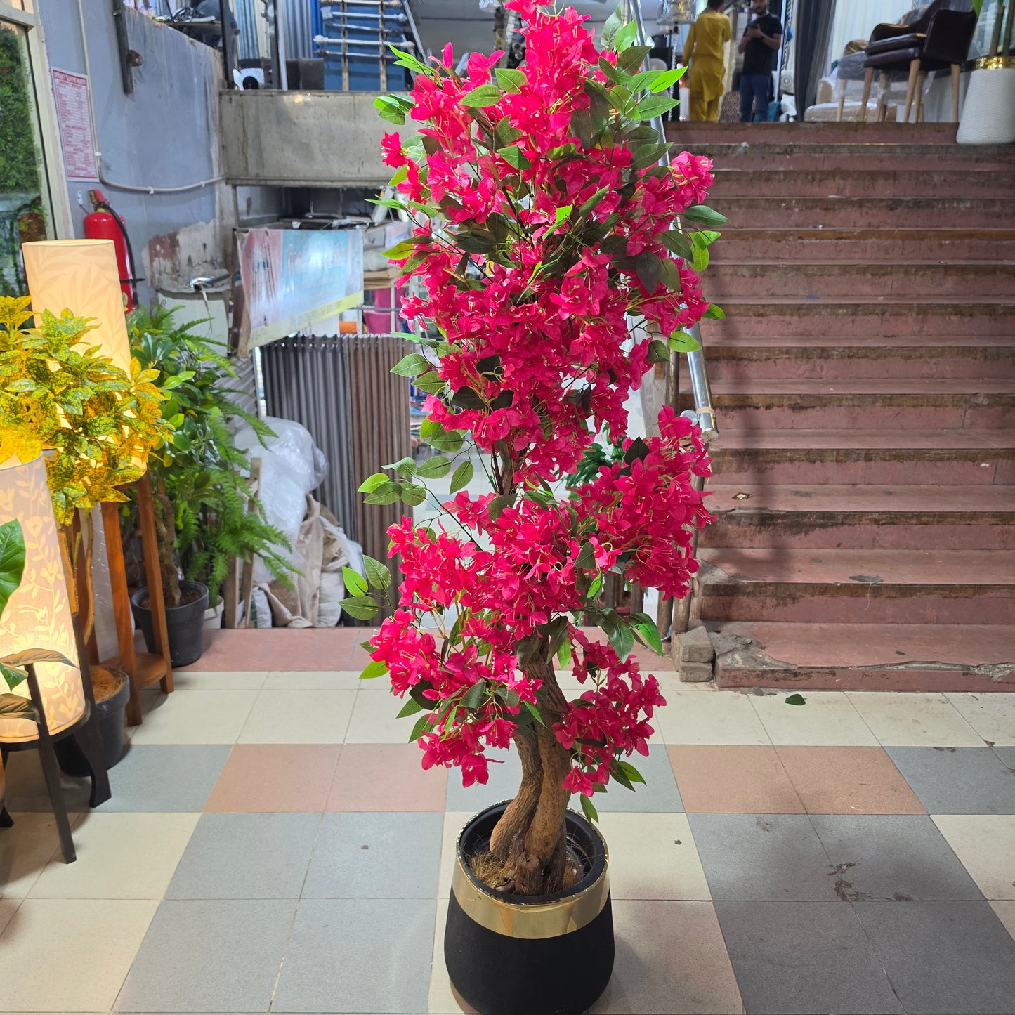 6ft Artificial Bougainvillea Tree