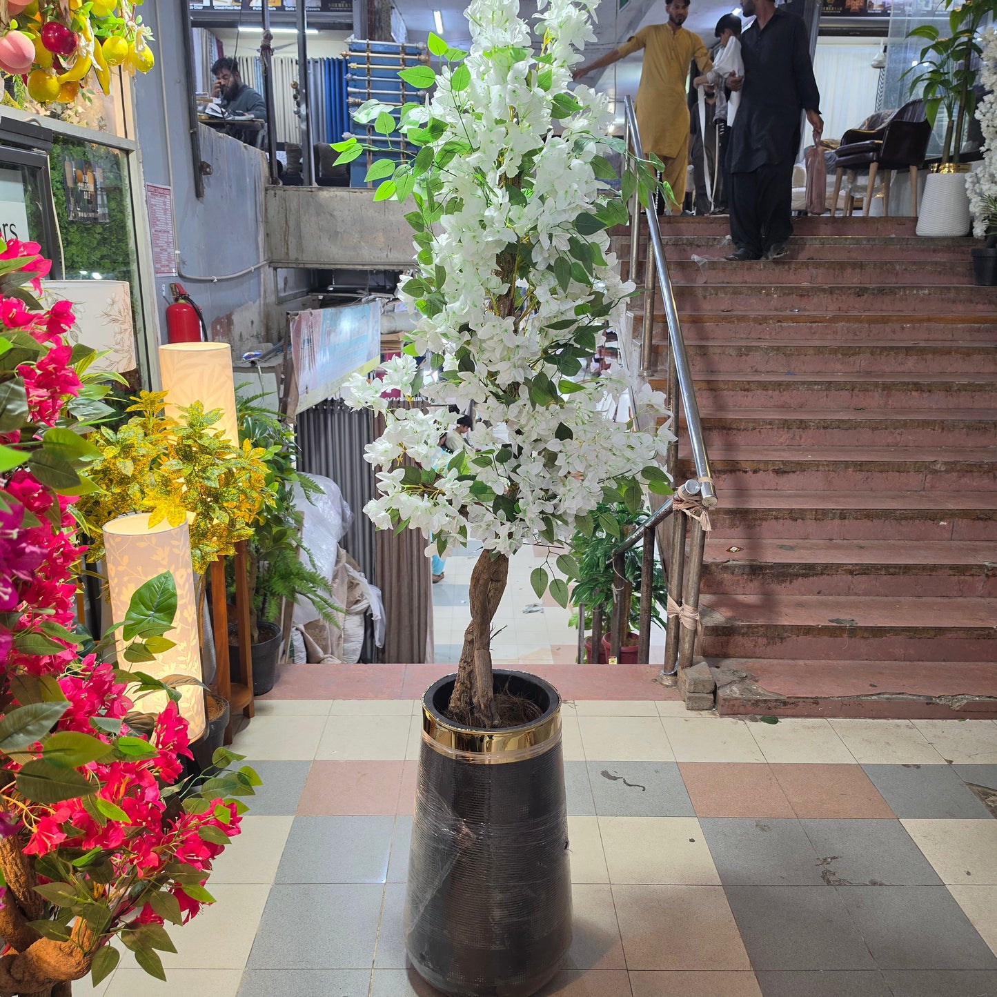 6ft Artificial Bougainvillea Tree