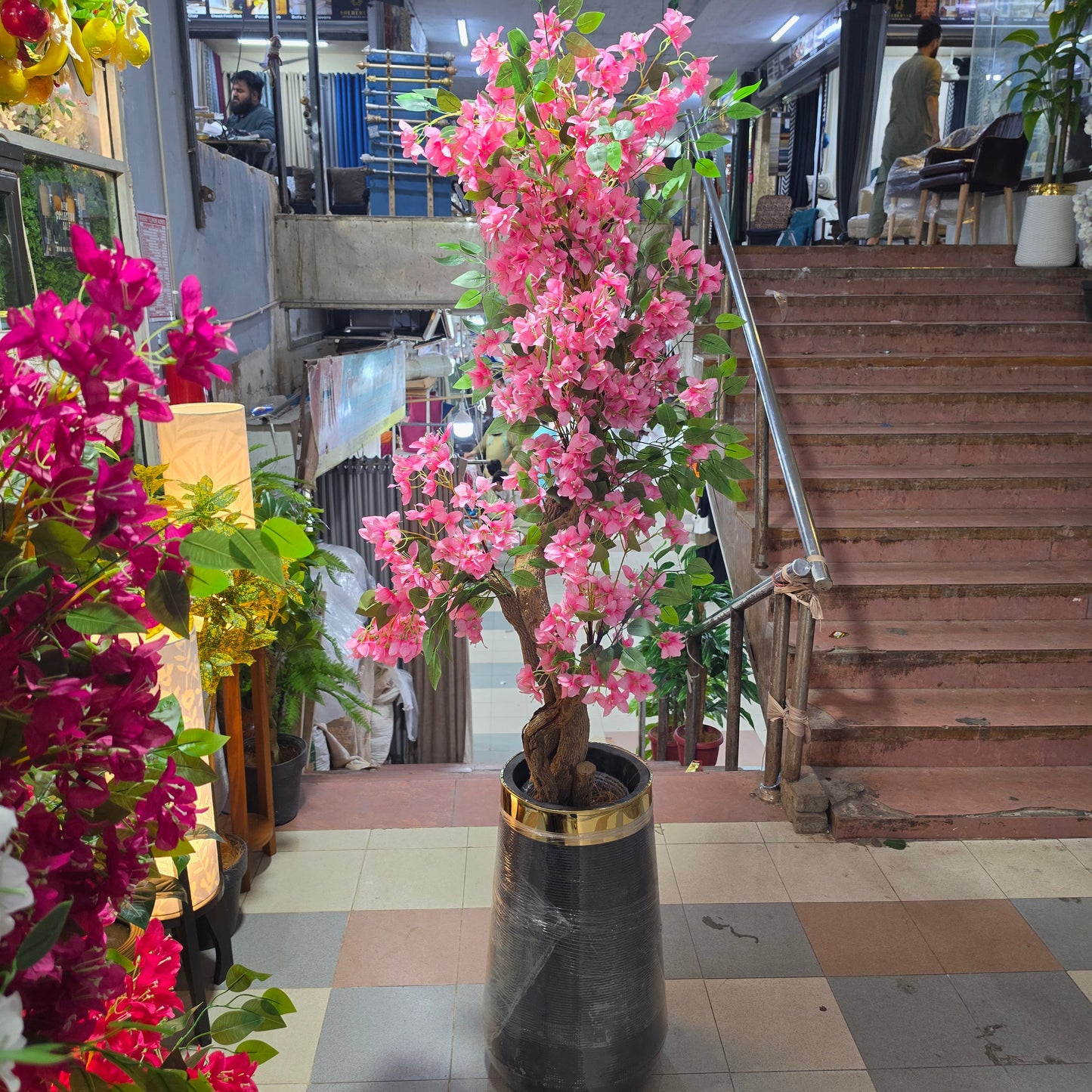 6ft Artificial Bougainvillea Tree