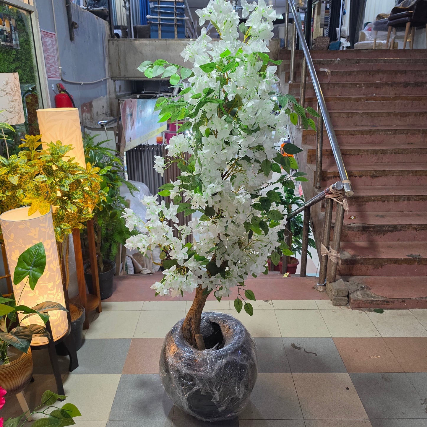 6ft Artificial Bougainvillea Tree