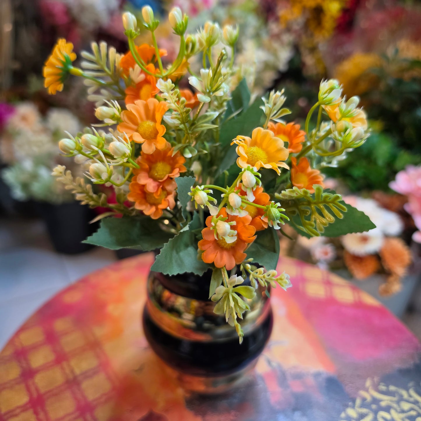 Premium Artificial Dutch Daisy Bunch