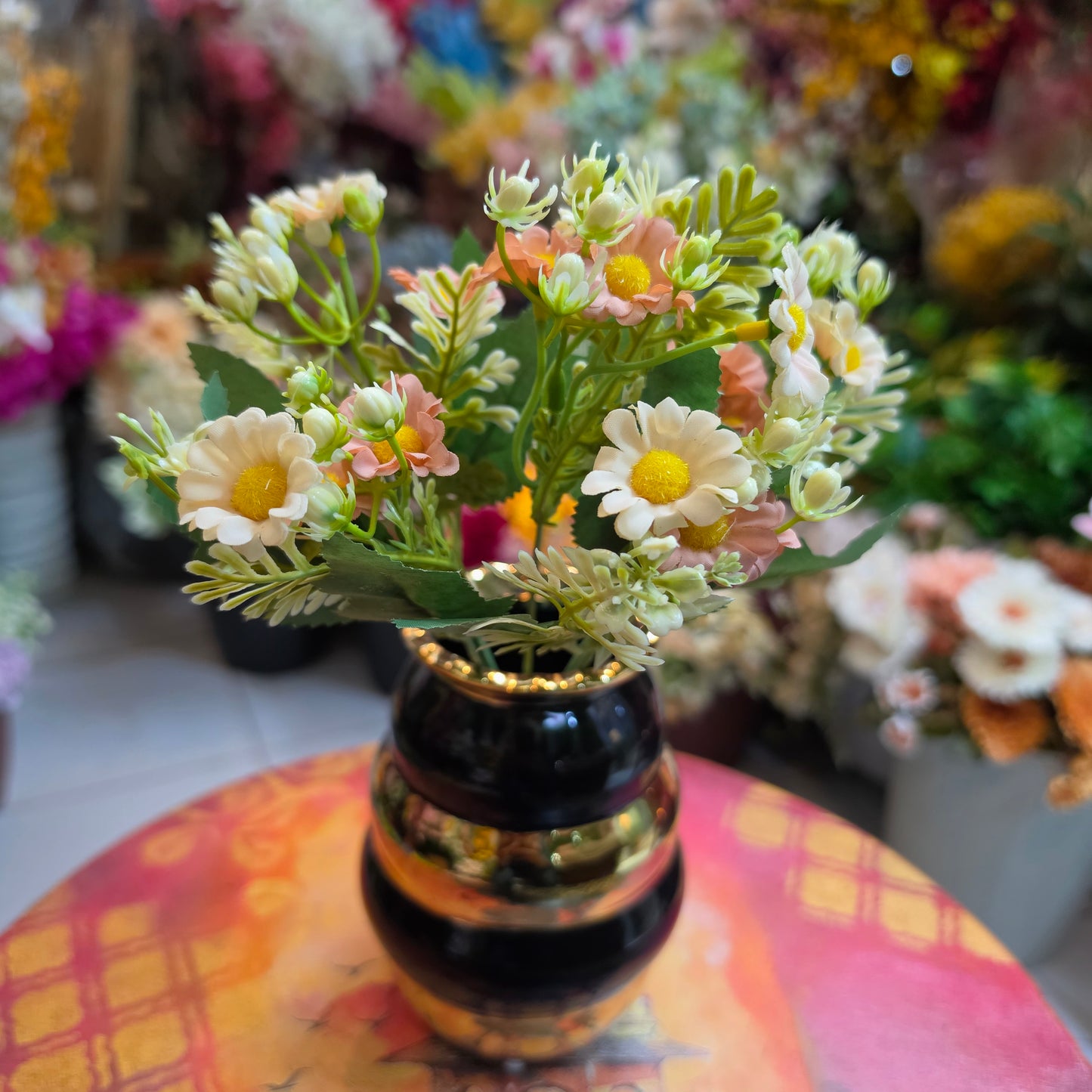 Premium Artificial Dutch Daisy Bunch