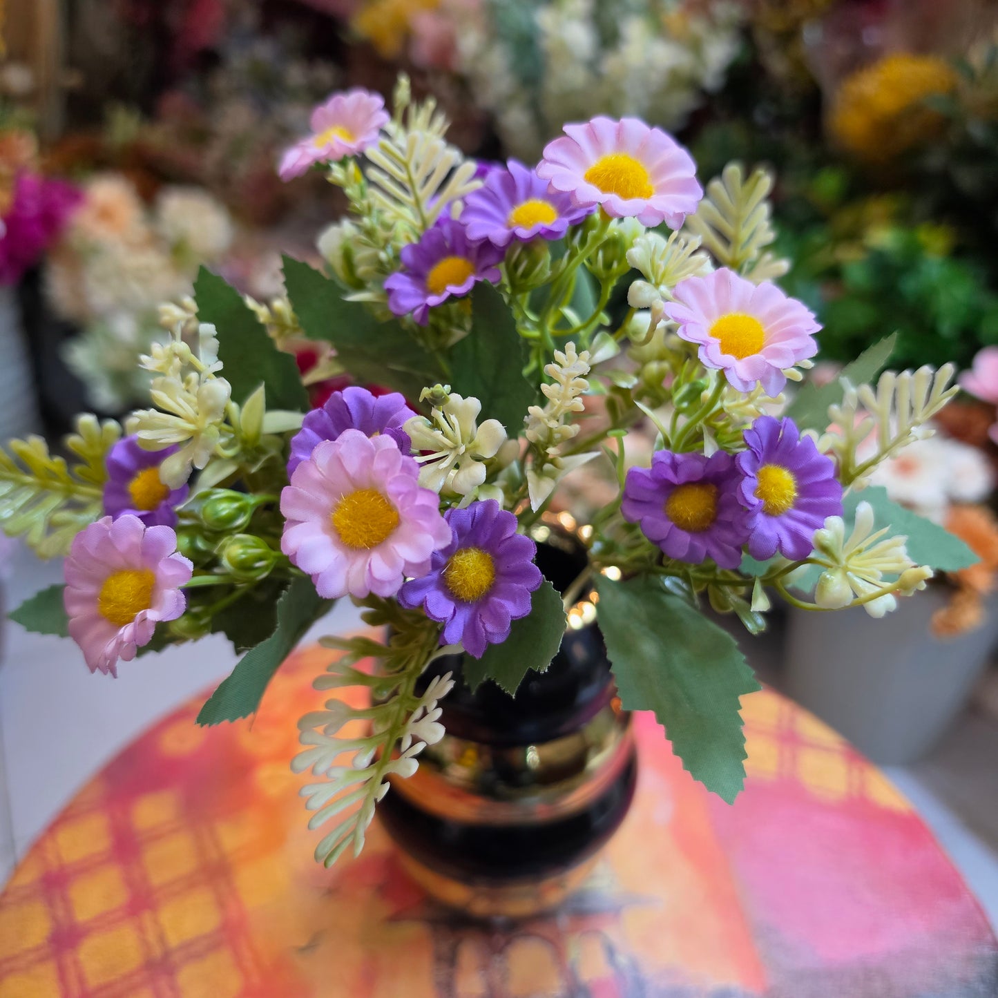 Premium Artificial Dutch Daisy Bunch