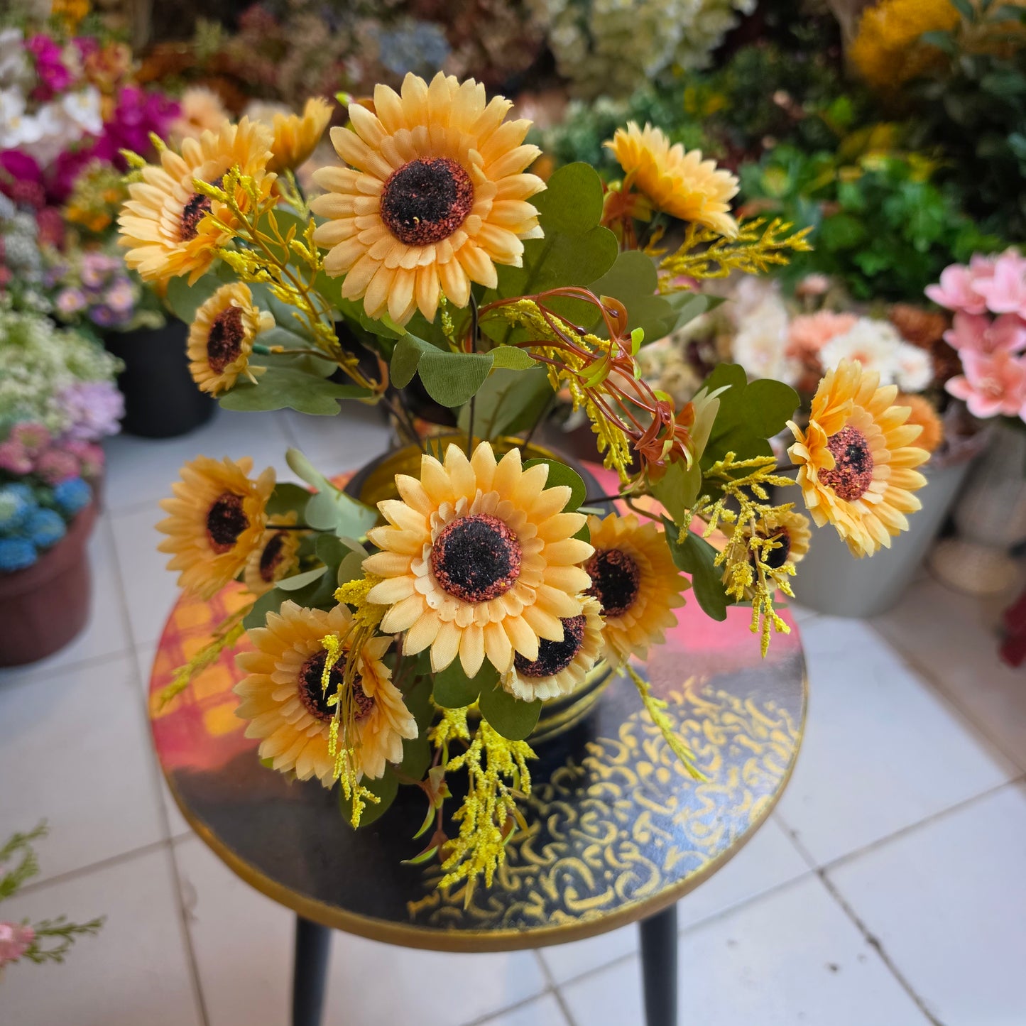 Premium Artificial Gerbera Daisy Bunch